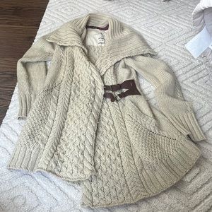 super cute buckle cardigan anthropologie